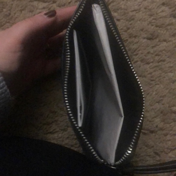 Brand new, never used black Coach wristlet - Picture 2 of 3